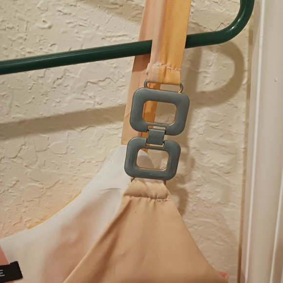 Chicme Sexy V Neck Chain Link Strap Camisole Tank Top Relaxed Fit Size M Gld Sun - Picture 4 of 7